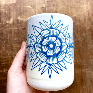 SECONDS : Hand Painted Ceramic Mug - No. 5684