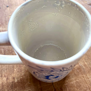 SECONDS : Hand Painted Ceramic Mug - No. 5684