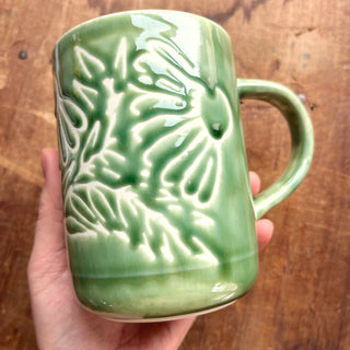SECONDS : Hand Painted Ceramic Mug - No. 5685