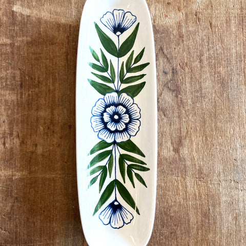 Hand Painted Ceramic Dish - No. 069
