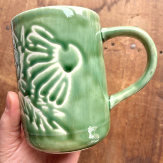 SECONDS : Hand Painted Ceramic Mug - No. 5685