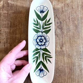Hand Painted Ceramic Dish - No. 069