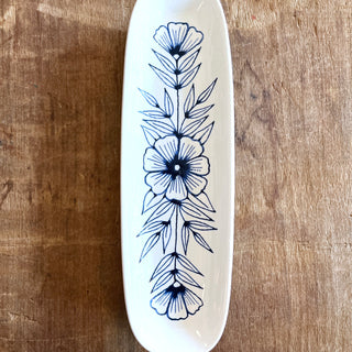 Hand Painted Ceramic Dish - No. 070