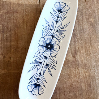 Hand Painted Ceramic Dish - No. 070