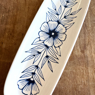 Hand Painted Ceramic Dish - No. 070