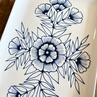 Hand Painted Ceramic Tray - No. 076