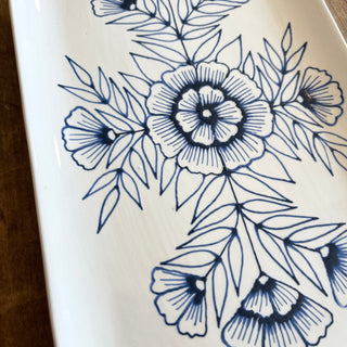 Hand Painted Ceramic Tray - No. 076