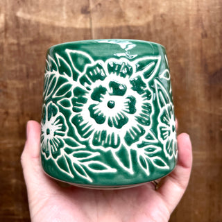 Hand Painted Ceramic Mug - No. 073