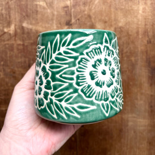 Hand Painted Ceramic Mug - No. 072