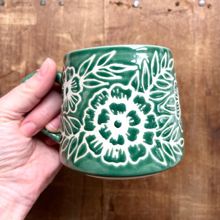 Hand Painted Ceramic Mug - No. 072