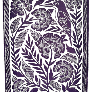 Hand Block Printed Art Print - No. 621