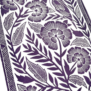 Hand Block Printed Art Print - No. 621