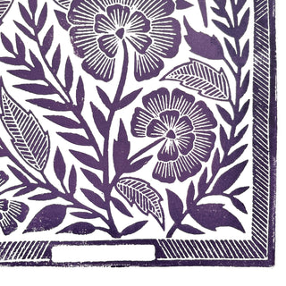 Hand Block Printed Art Print - No. 621