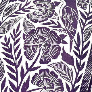 Hand Block Printed Art Print - No. 621