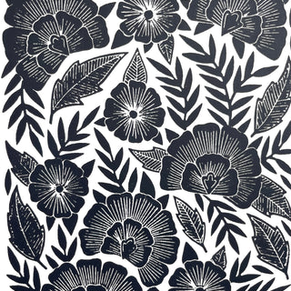 Hand Block Printed Art Print - No. 623