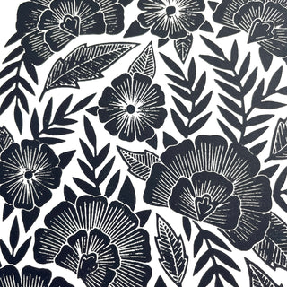 Hand Block Printed Art Print - No. 623