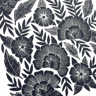 Hand Block Printed Art Print - No. 623