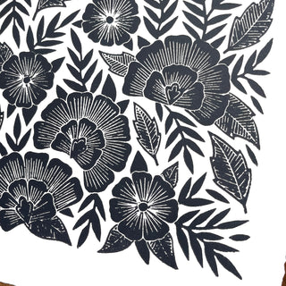 Hand Block Printed Art Print - No. 623