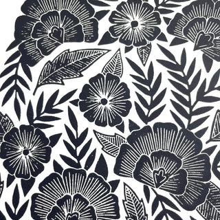 Hand Block Printed Art Print - No. 624