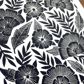 Hand Block Printed Art Print - No. 624