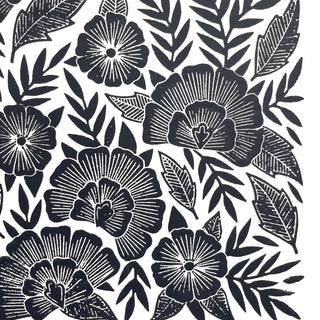 Hand Block Printed Art Print - No. 624