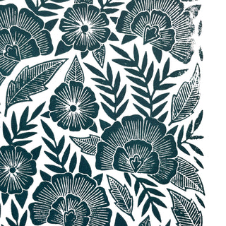 Hand Block Printed Art Print - No. 625