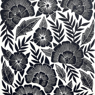 Hand Block Printed Art Print - No. 627