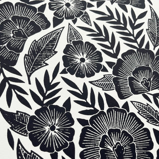 Hand Block Printed Art Print - No. 627