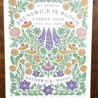 Brunswick in Bloom 2025 Poster - 11"x14"