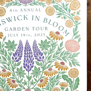 Brunswick in Bloom 2025 Poster - 11"x14"