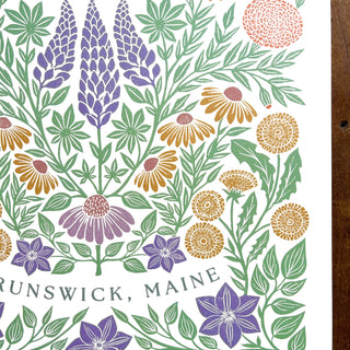 Brunswick in Bloom 2025 Poster - 11"x14"