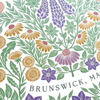 Brunswick in Bloom 2025 Poster - 11"x14"