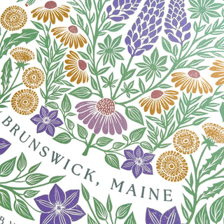 Brunswick in Bloom 2025 Poster - 11"x14"