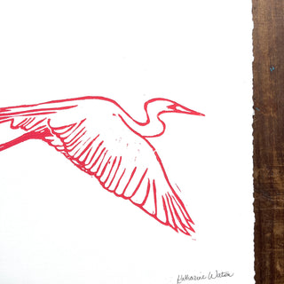 SECONDS : Hand Block Printed Art Print - No. 5751
