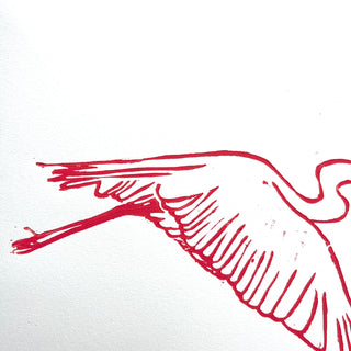 SECONDS : Hand Block Printed Art Print - No. 5751