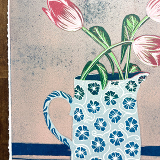 Violet's Test Reduction Print : Tulips No. 3