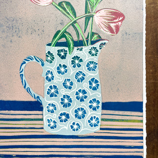 Violet's Test Reduction Print : Tulips No. 3