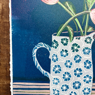 Violet's Test Reduction Print : Tulips No. 5