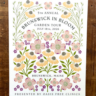 Brunswick in Bloom 2026 Poster - 11"x14"