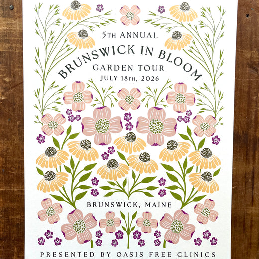 Brunswick in Bloom 2026 Poster - 11"x14"