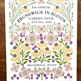 Brunswick in Bloom 2026 Poster - 11"x14"