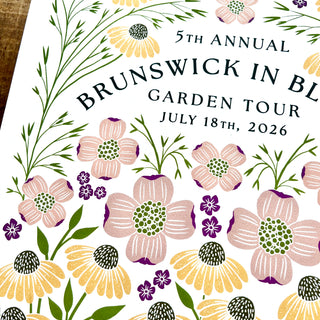 Brunswick in Bloom 2026 Poster - 11"x14"