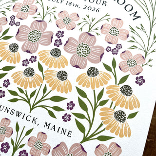 Brunswick in Bloom 2026 Poster - 11"x14"