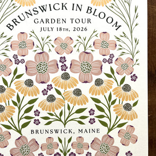 Brunswick in Bloom 2026 Poster - 11"x14"
