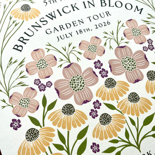 Brunswick in Bloom 2026 Poster - 11"x14"