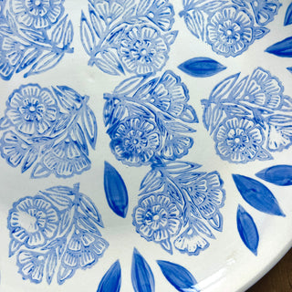 Hand Painted Ceramic Platter - No. 6059