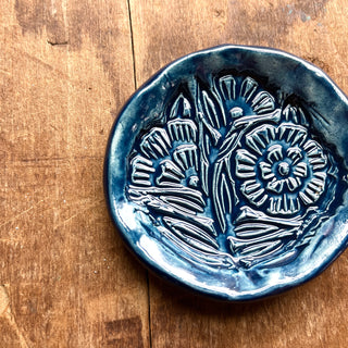 Block Stamped Dish - No. 6065