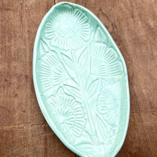 Block Stamped Dish - No. 6068