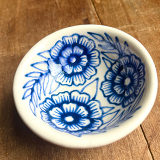SECONDS : Hand Painted Ceramic Dish - No. 6001