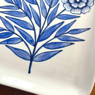 SECONDS : Hand Painted Ceramic Tray - No. 6012